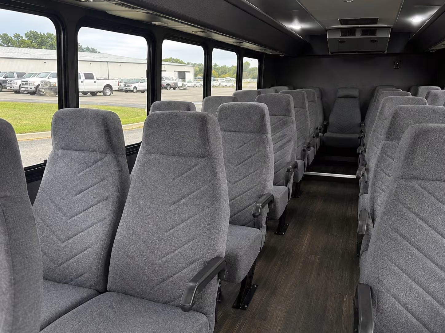 20 passenger minibus inside