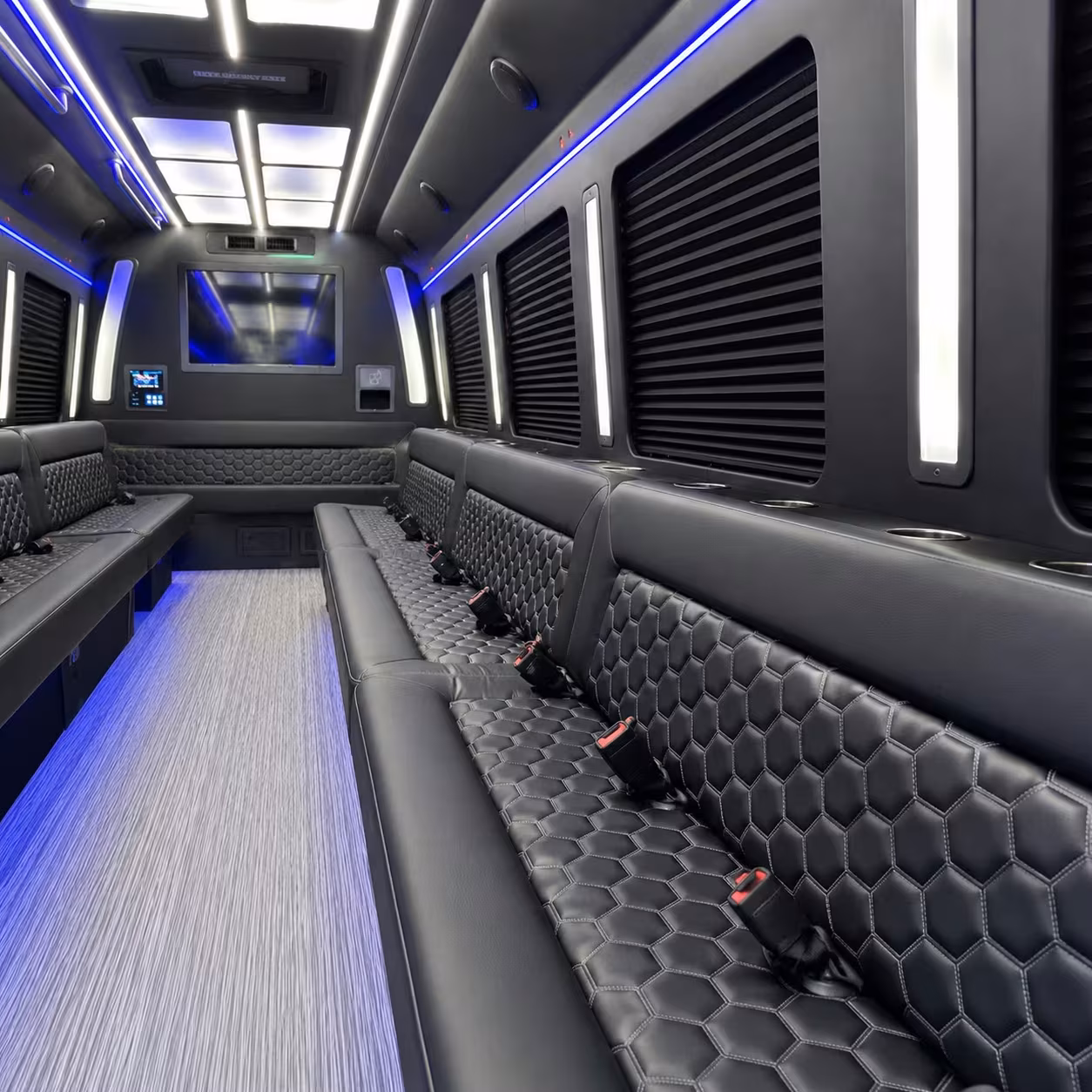 party bus interior