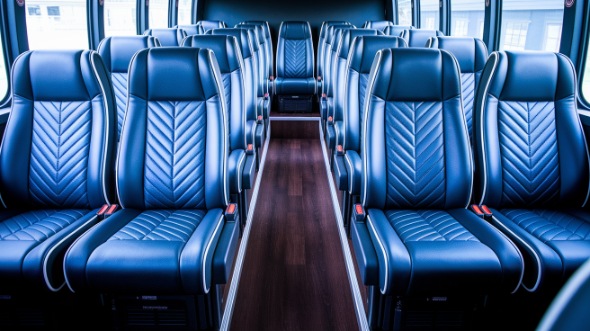 pawtucket 18 passenger minibus inside