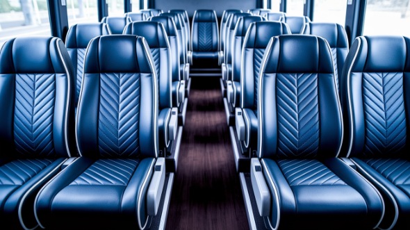 pawtucket 25 passenger minibus inside