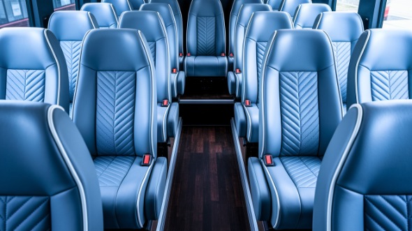 pawtucket 28 passenger minibus inside