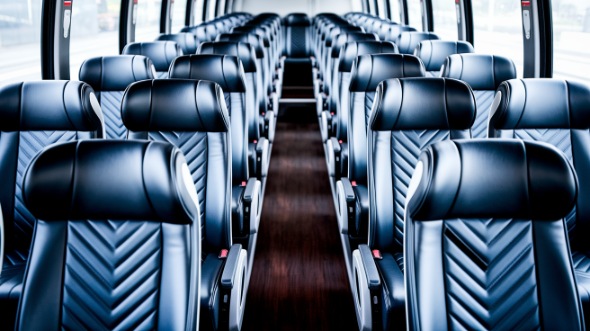 pawtucket 54 passenger charter bus inside