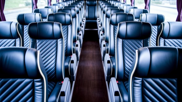 pawtucket 55 passenger charter bus inside