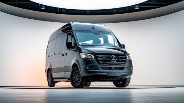 sprinter van with driver